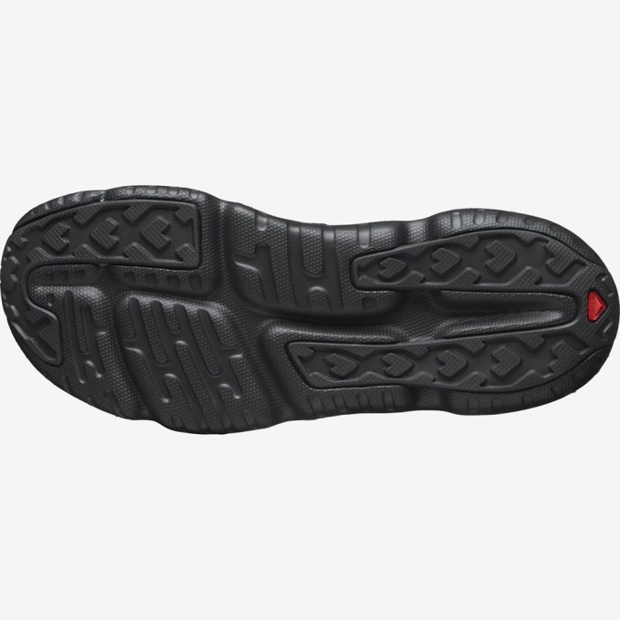 Black Salomon REELAX BREAK 5.0 Men's Flip Flops | AE-714OZSN