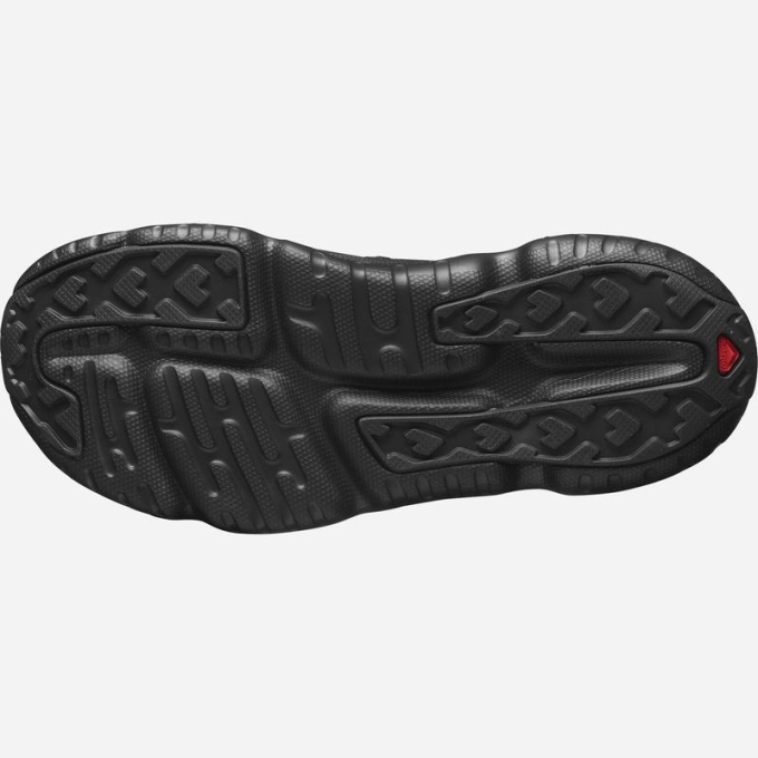 Black Salomon REELAX BREAK 5.0 Women's Flip Flops | AE-038TCNR