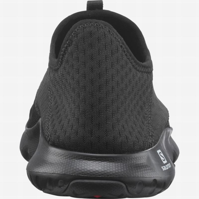 Black Salomon REELAX MOC 5.0 Men's Slippers | AE-105PYHV