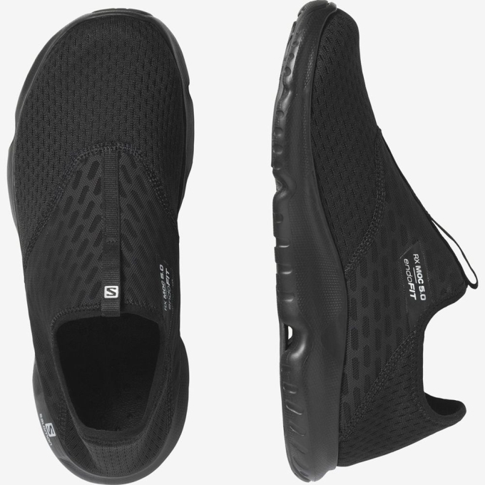 Black Salomon REELAX MOC 5.0 Men's Water Shoes | AE-642WGJC