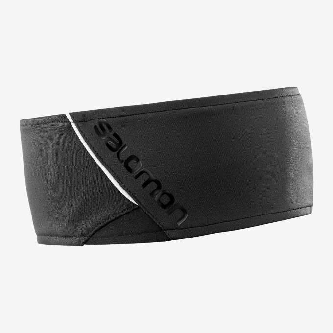 Black Salomon RS Men\'s Headband | AE-649RATV