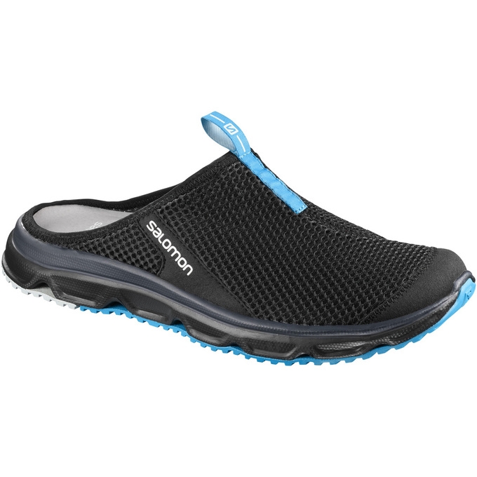 Black Salomon RX SLIDE 3.0 Men\'s Sandals | AE-581UYJL