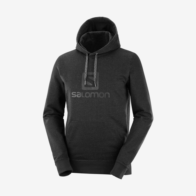 Black Salomon SHIFT HOODIE M Men's Midlayers | AE-916ONQF