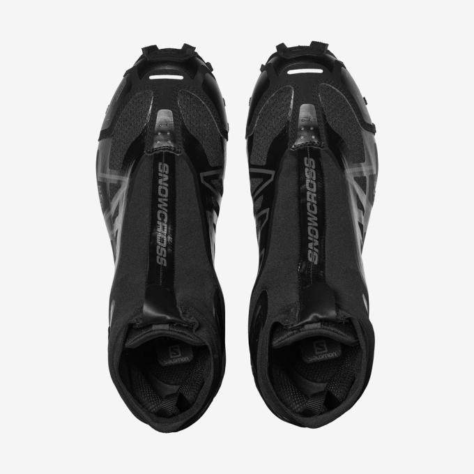 Black Salomon SNOWCROSS ADVANCED Men's Sneakers | AE-574FSJO