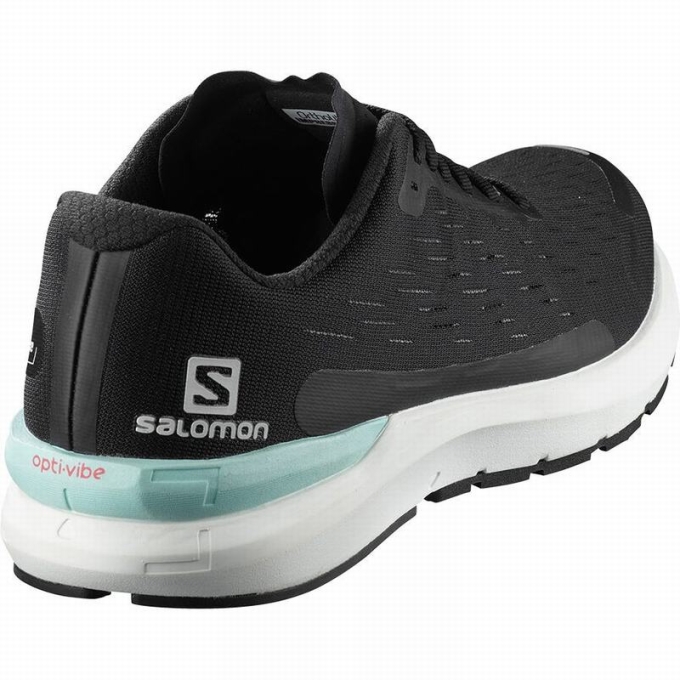 Black Salomon SONIC 3 BALANCE Men's Running Shoes | AE-536FZQT