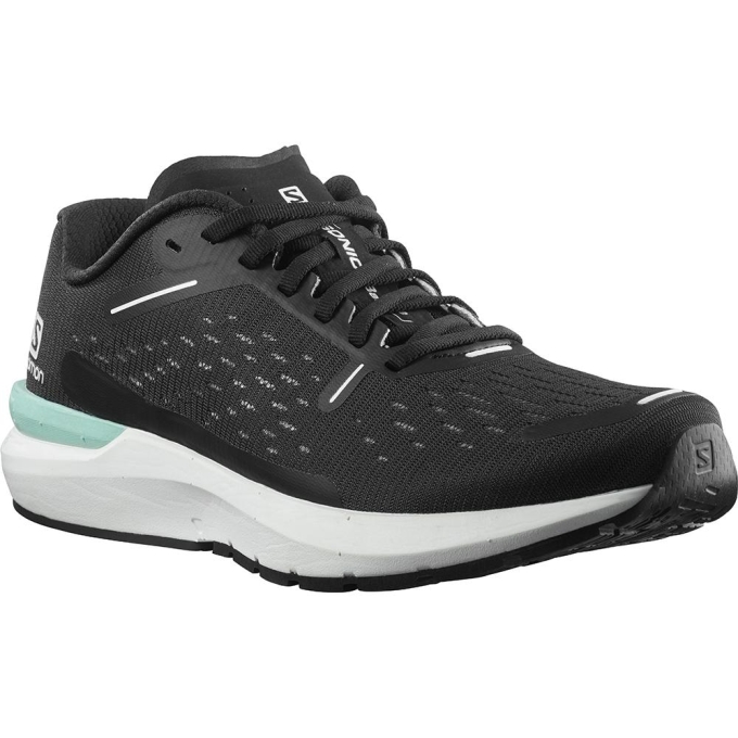 Black Salomon SONIC 4 BALANCE Men's Trail Running Shoes | AE-539TWSK