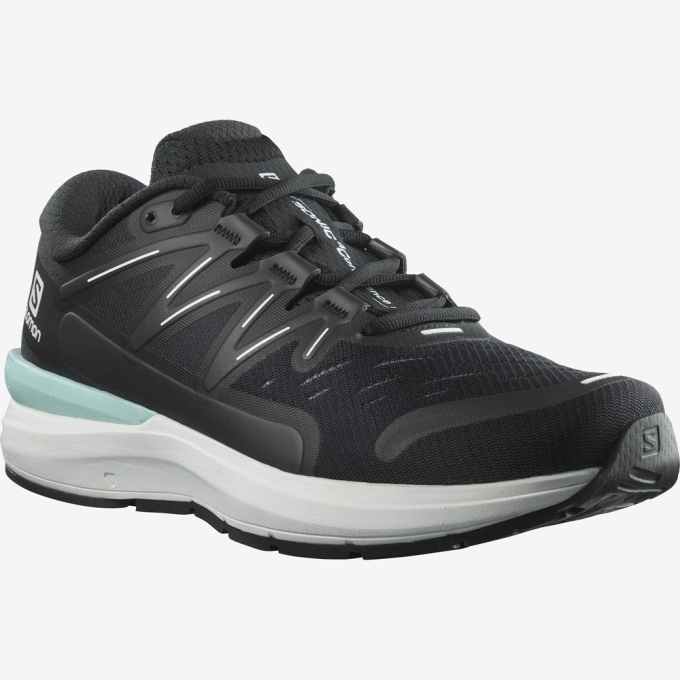 Black Salomon SONIC 4 CONFIDENCE Men's Road Running Shoes | AE-078MDSU