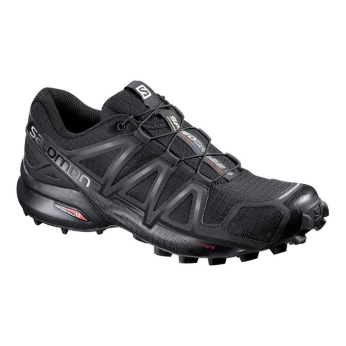 Black Salomon SPEEDCROSS 4 W Women's Running Shoes | AE-985NUOH