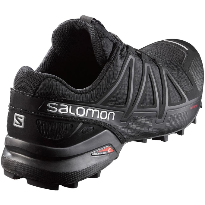 Black Salomon SPEEDCROSS 4 W Women's Running Shoes | AE-985NUOH