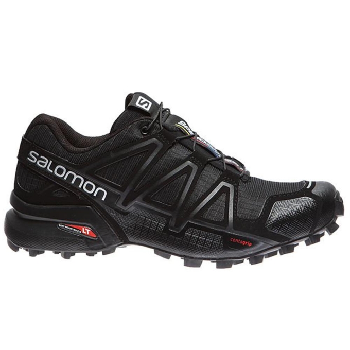 Black Salomon SPEEDCROSS 4 W Women\'s Running Shoes | AE-985NUOH