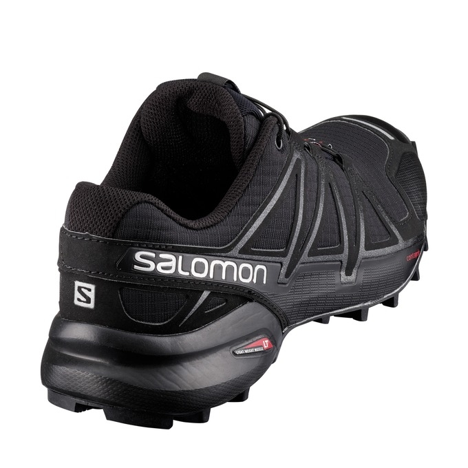 Black Salomon SPEEDCROSS 4 W Women's Trail Running Shoes | AE-019VOIK