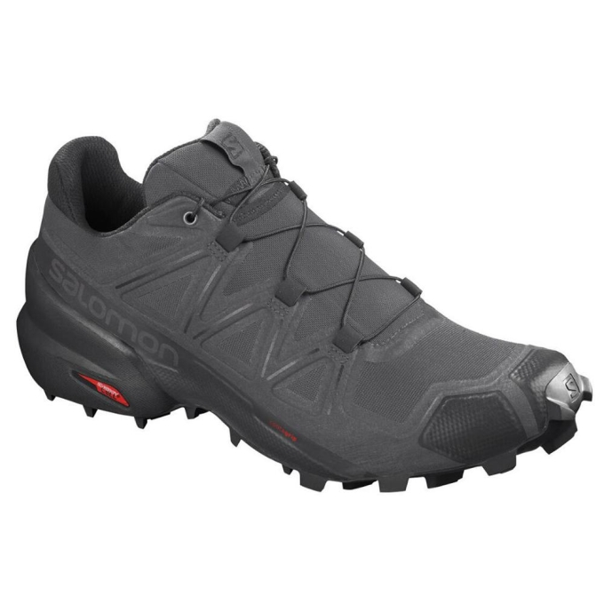 Black Salomon SPEEDCROSS 5 Men's Trail Running Shoes | AE-856LYMU