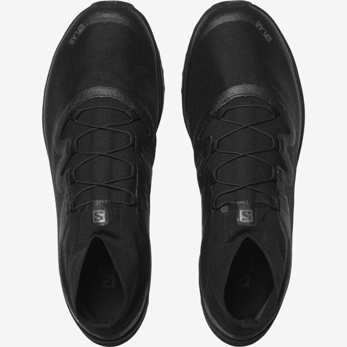 Black Salomon S/LAB CROSS LTD Men's Sneakers | AE-573DUML