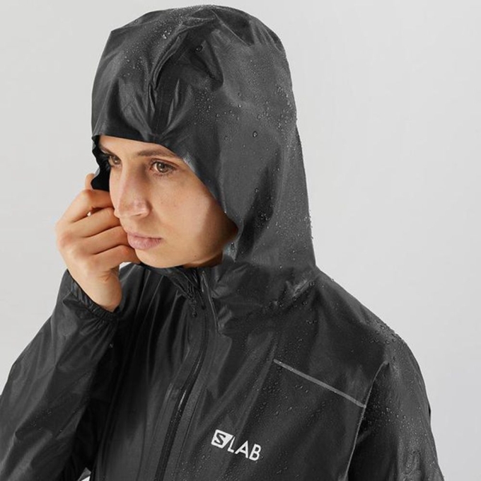 Black Salomon S/LAB MOTIONFIT 360 Women's Jackets | AE-625ETBG