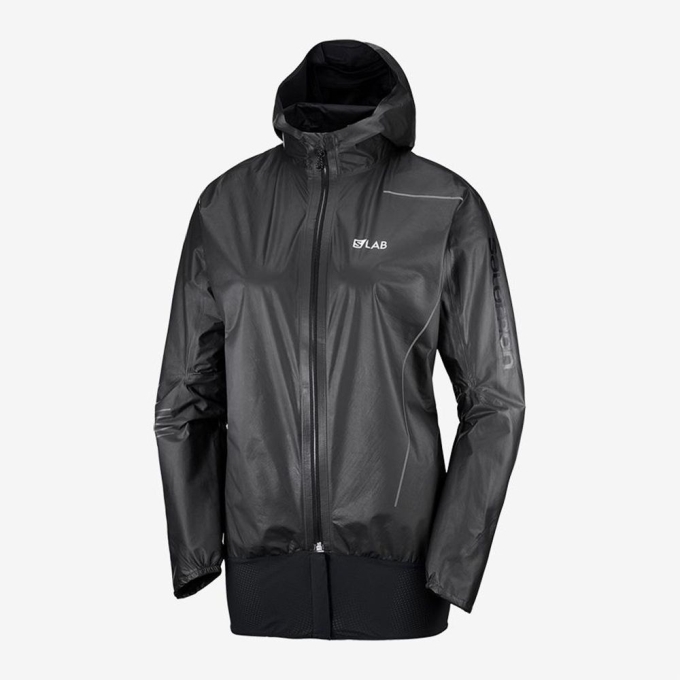 Black Salomon S/LAB MOTIONFIT 360 Women's Jackets | AE-625ETBG