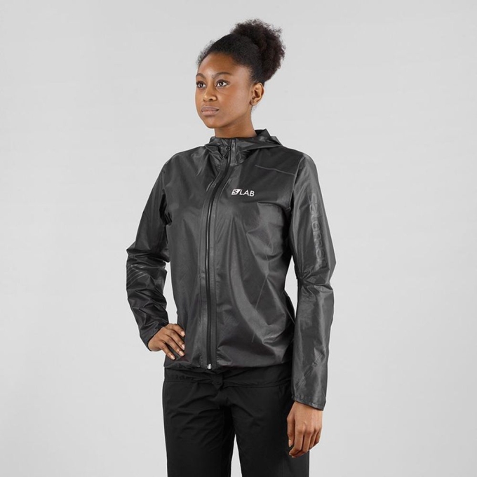 Black Salomon S/LAB MOTIONFIT 360 Women\'s Jackets | AE-625ETBG