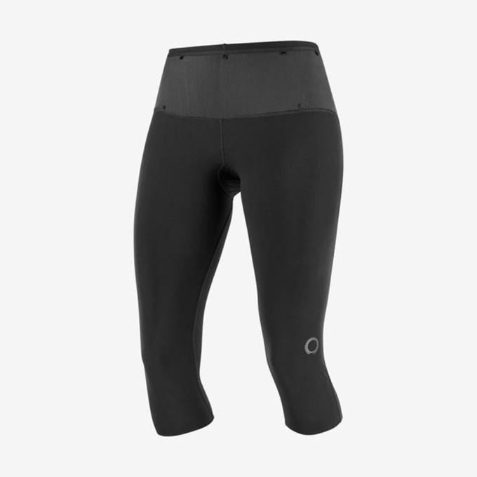 Black Salomon S/LAB NSO MID Women's Tights | AE-694QNSB