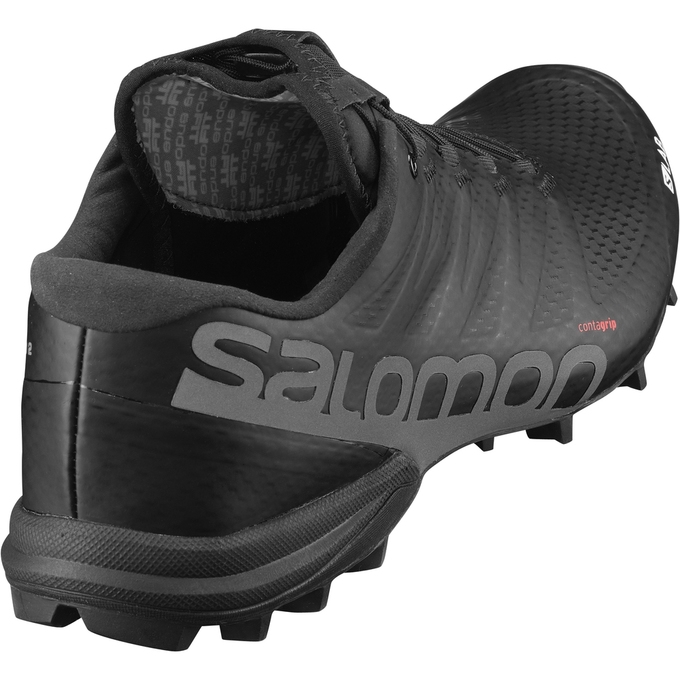 Black Salomon S/LAB SPEED 2 Men's Trail Running Shoes | AE-927RDZB