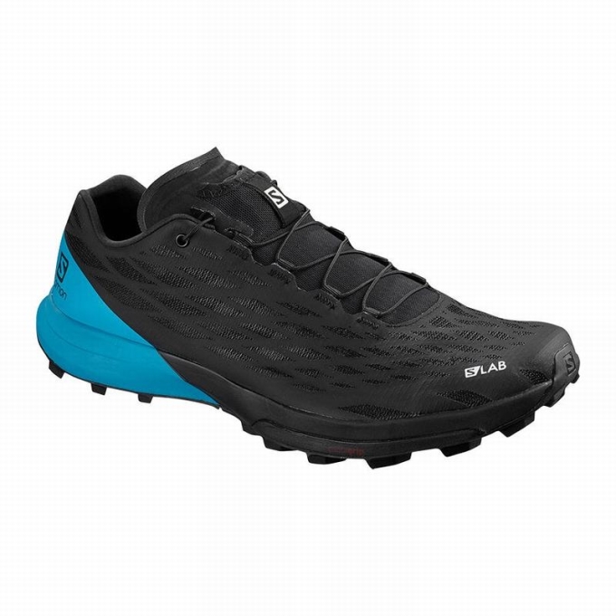 Black Salomon S/LAB XA AMPHIB 2 Men\'s Trail Running Shoes | AE-613KPSB