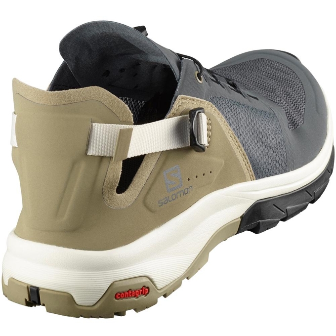 Black Salomon TECH AMPHIB 4 Men's Water Shoes | AE-837RTCP