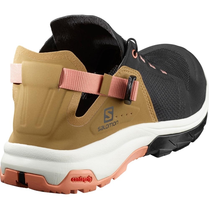 Black Salomon TECH AMPHIB 4 W Women's Water Shoes | AE-152HOJT