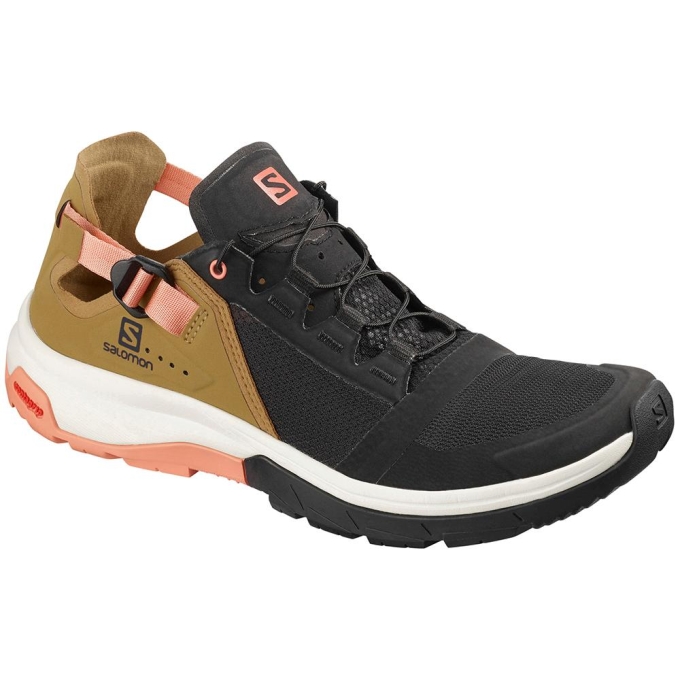 Black Salomon TECH AMPHIB 4 W Women's Water Shoes | AE-152HOJT