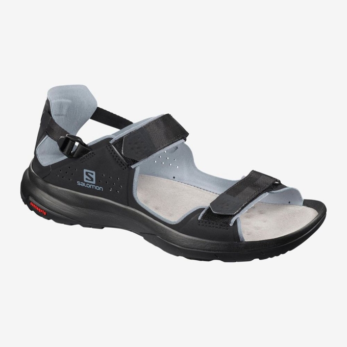 Black Salomon TECH FEEL Men\'s Sandals | AE-891NQKM