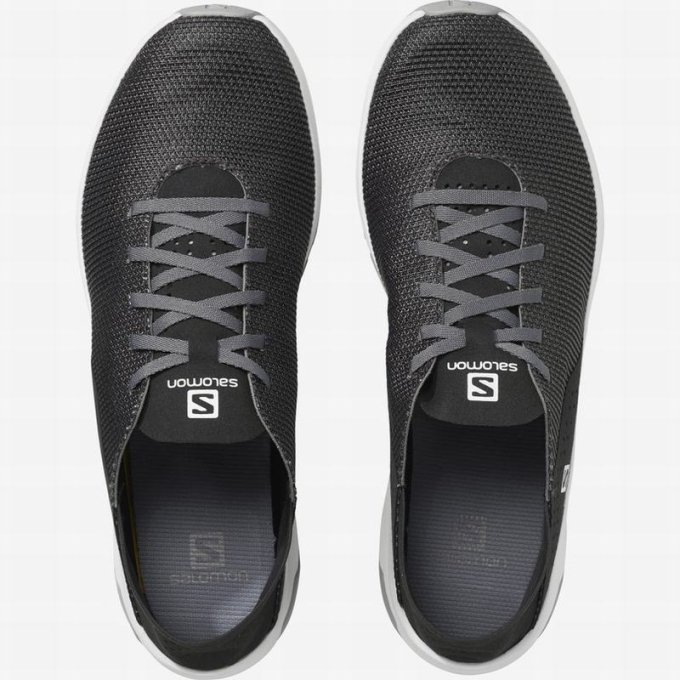 Black Salomon TECH LITE Men's Slippers | AE-215WQHS