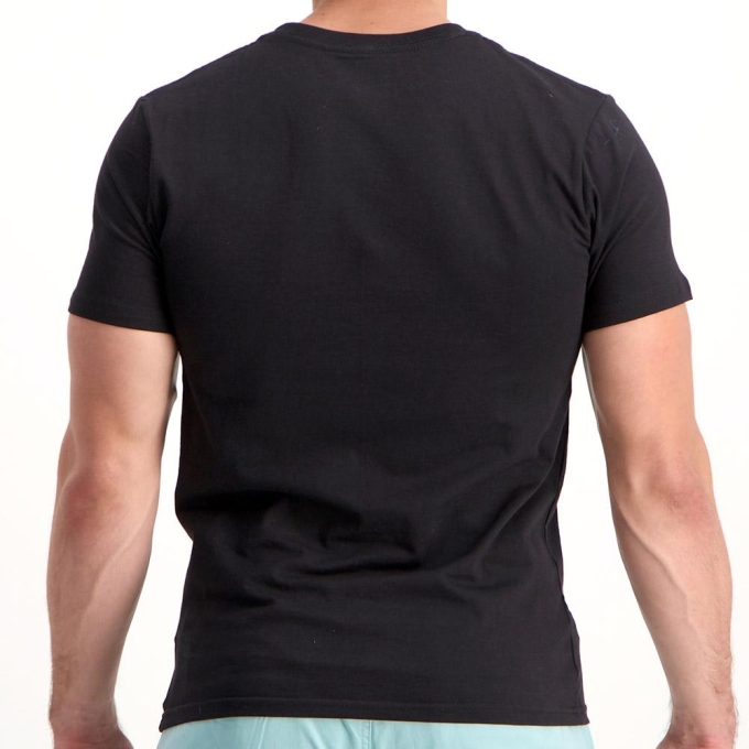 Black Salomon TEEN SPIRIT SS M Men's T Shirts | AE-820KLRT