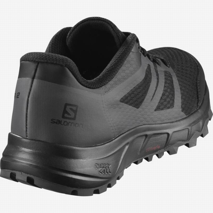 Black Salomon TRAILSTER 2 Men's Trail Running Shoes | AE-157EMFJ