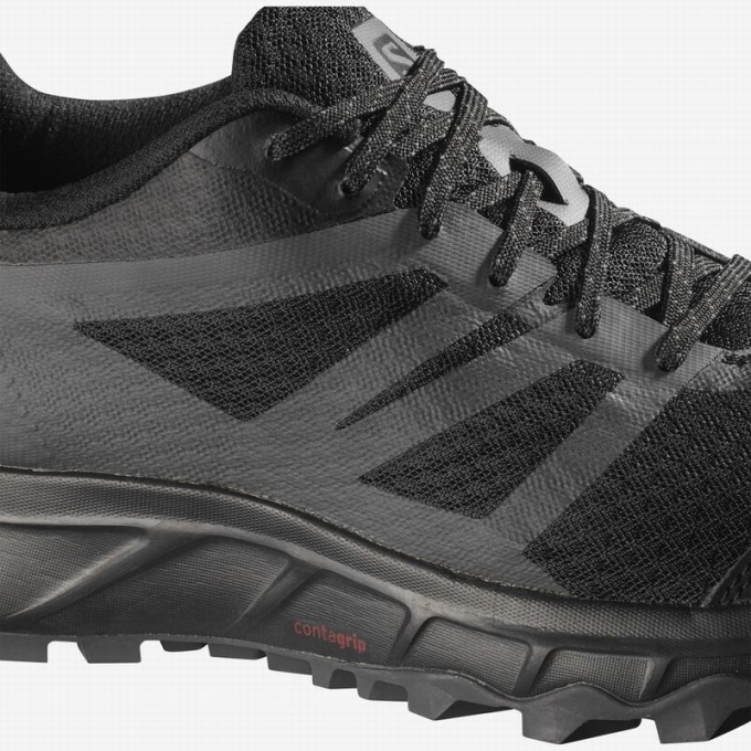 Black Salomon TRAILSTER 2 Men's Trail Running Shoes | AE-157EMFJ