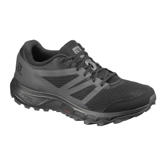 Black Salomon TRAILSTER 2 Men's Trail Running Shoes | AE-942WCBD