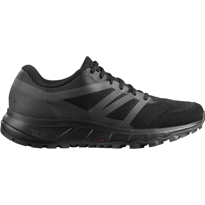 Black Salomon TRAILSTER 2 Men\'s Trail Running Shoes | AE-942WCBD