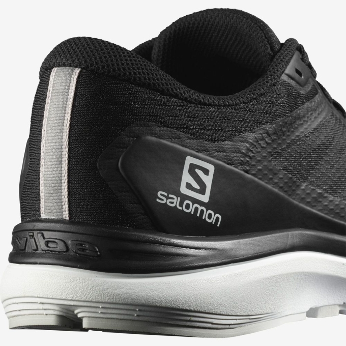 Black Salomon VECTUR Men's Road Running Shoes | AE-684UEWD