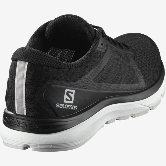 Black Salomon VECTUR Men's Road Running Shoes | AE-684UEWD