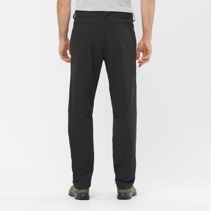 Black Salomon WAYFARER ALL SEASON STRAIGHT M Men's Pants | AE-953BLXD