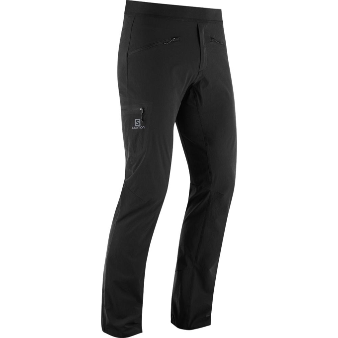 Black Salomon WAYFARER ALPINE M Men's Pants | AE-402URCP