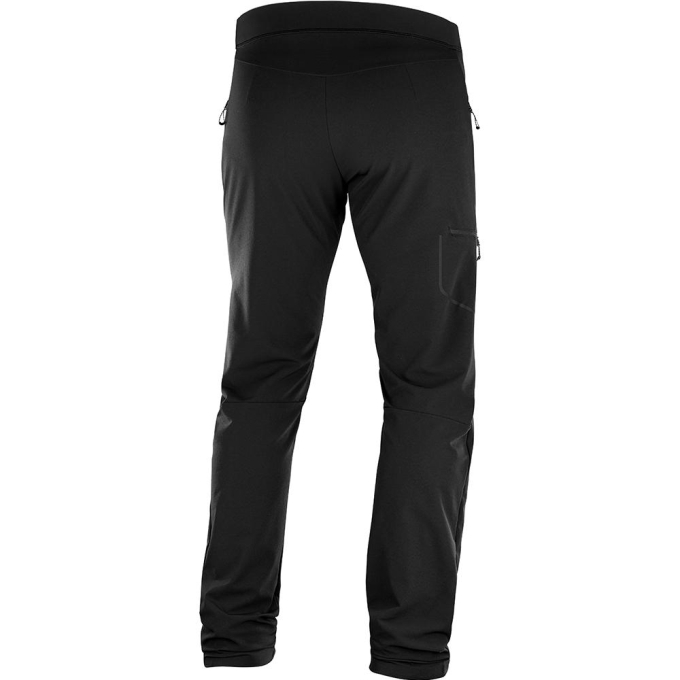 Black Salomon WAYFARER AS TAPERED Men's Pants | AE-795UMCK