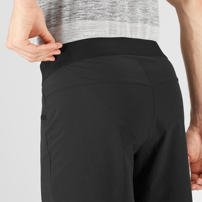 Black Salomon WAYFARER PULL ON M Men's Shorts | AE-238UTYR