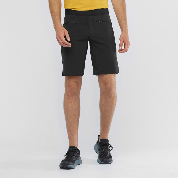 Black Salomon WAYFARER PULL ON M Men's Shorts | AE-238UTYR