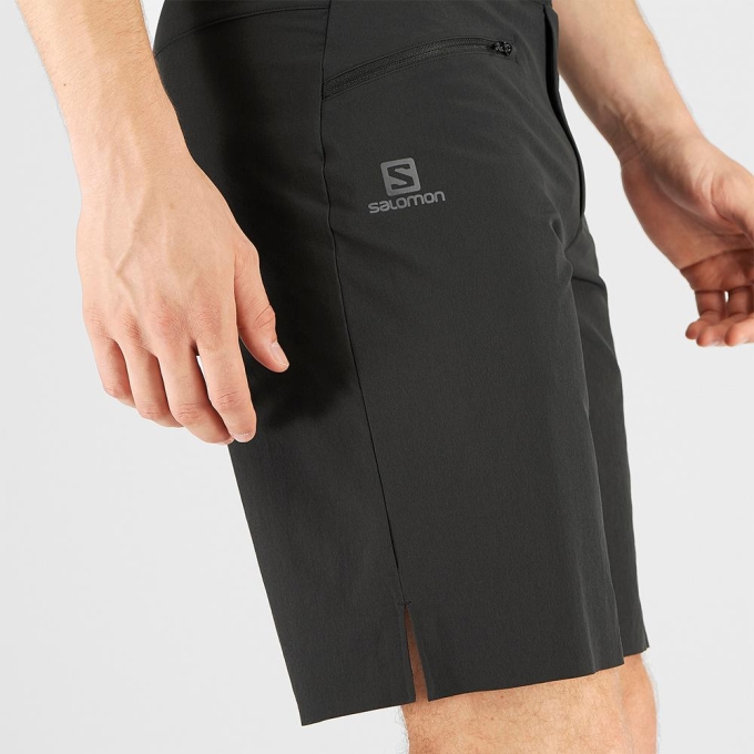 Black Salomon WAYFARER PULL ON M Men's Shorts | AE-238UTYR