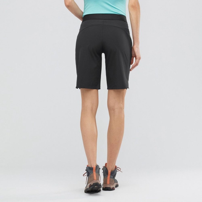 Black Salomon WAYFARER PULL ON Women's Shorts | AE-297MGJH