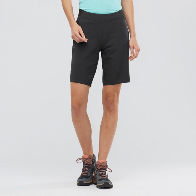 Black Salomon WAYFARER PULL ON Women\'s Shorts | AE-297MGJH