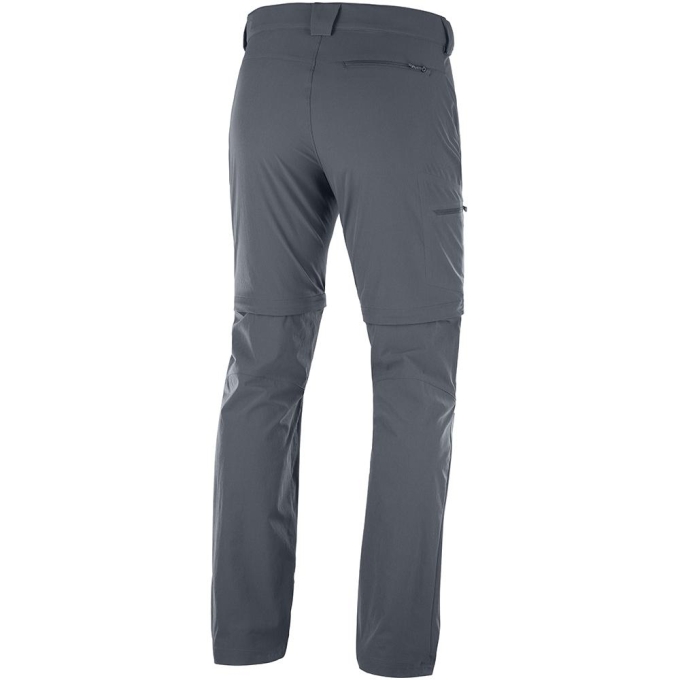 Black Salomon WAYFARER STRAIGHT ZIP M Men's Pants | AE-435NWEB