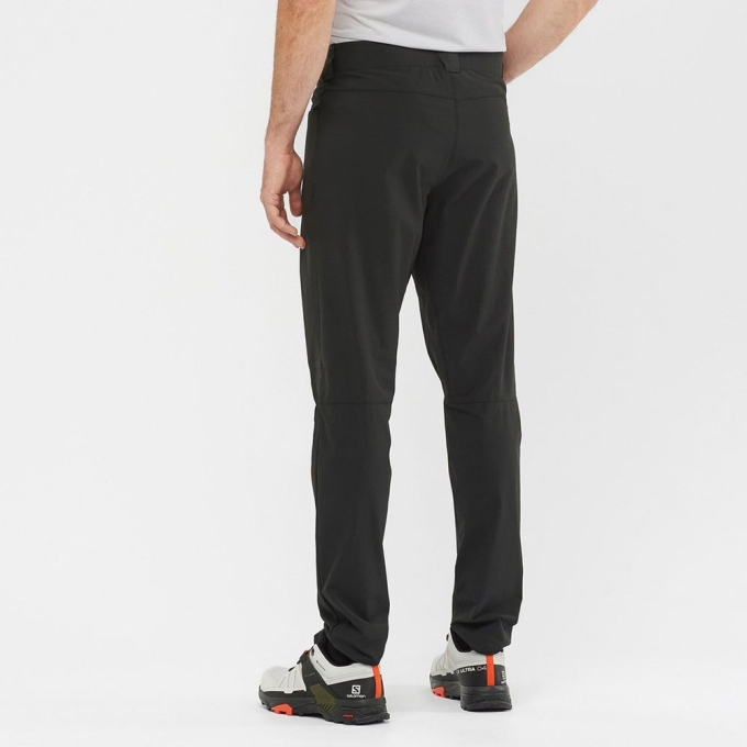 Black Salomon WAYFARER TAPERED Men's Pants | AE-673TYRF