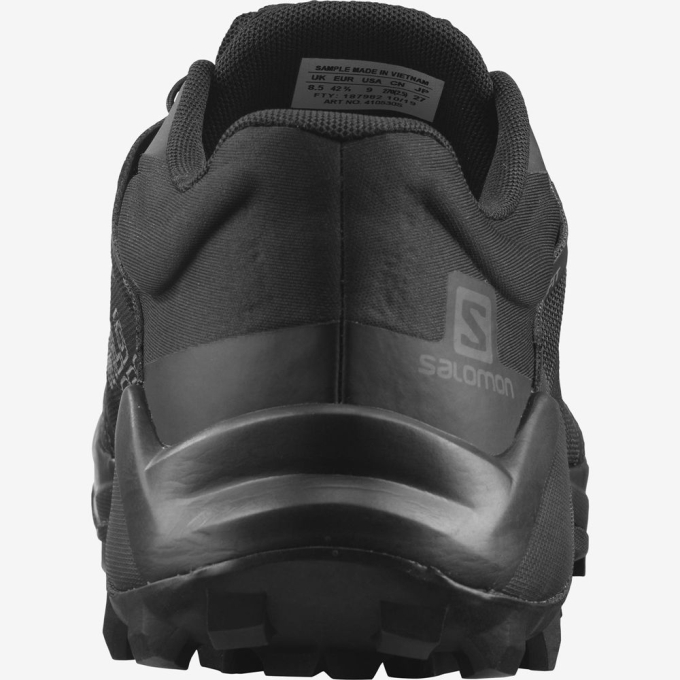 Black Salomon WILDCROSS GTX Men's Trail Running Shoes | AE-912LCKW