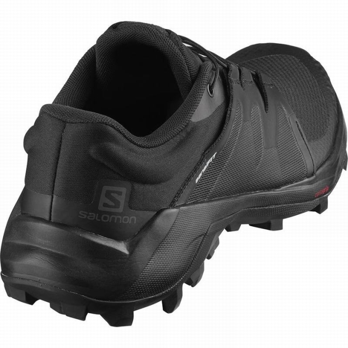 Black Salomon WILDCROSS W Women's Trail Running Shoes | AE-029QOYN