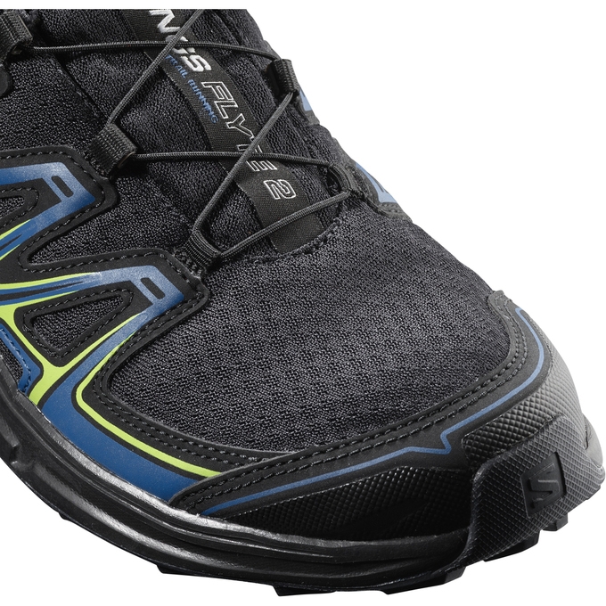 Black Salomon WINGS FLYTE 2 GTX Men's Trail Running Shoes | AE-953KUVA