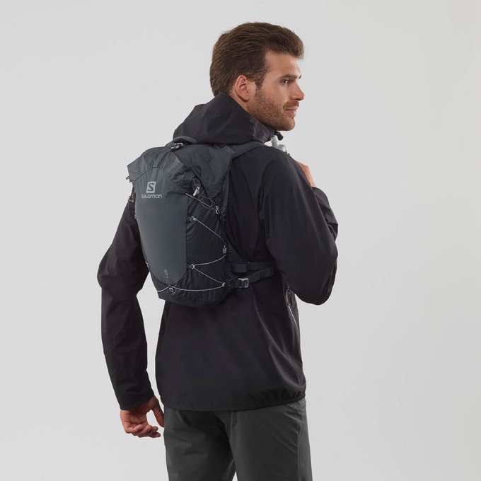 Black Salomon XA 15 Men's Backpacks | AE-703JVUY