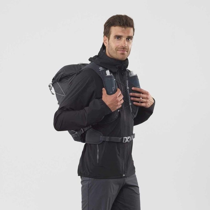 Black Salomon XA 35 Men's Backpacks | AE-804HXQY